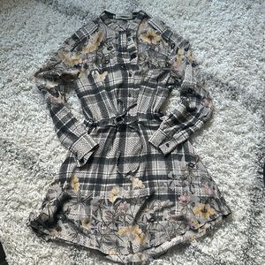 ALL SAINTS silk dress